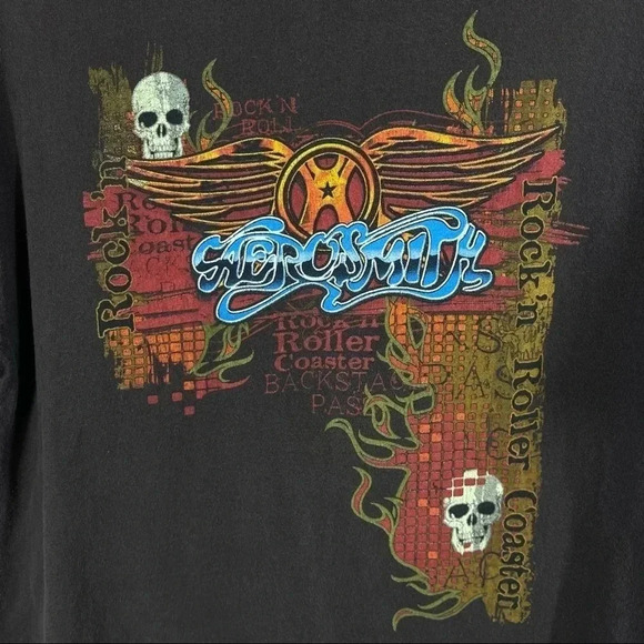 Walt Disney World Aerosmith Brown Two sided size Large - Picture 7 of 7